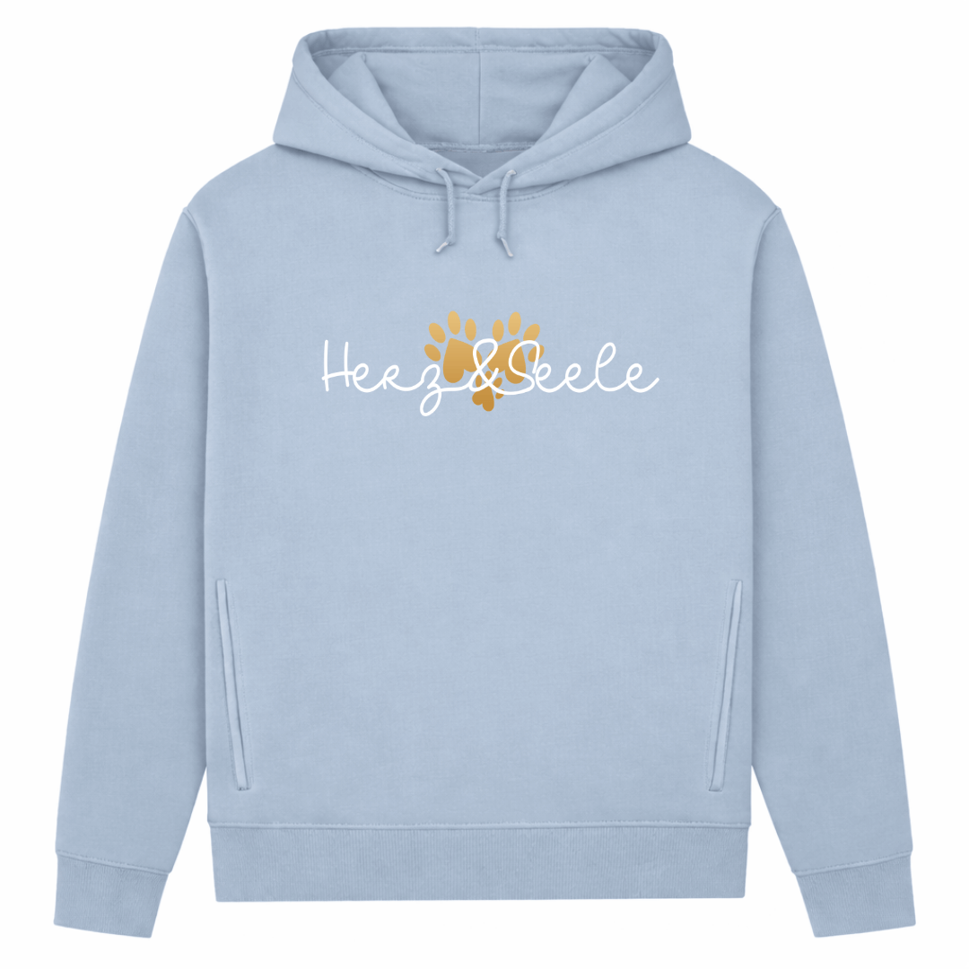 Herz und Seele – Hoodie aus Bio-Baumwolle für Damen