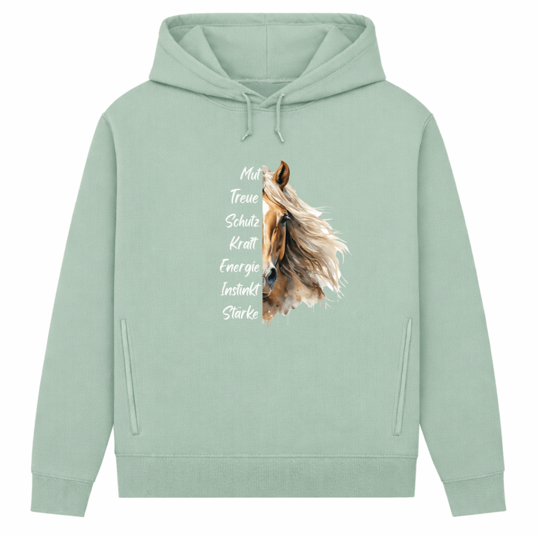 Wilde Seele – Hoodie aus Bio-Baumwolle für Damen