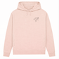 Paw & Flower Vibes– Hoodie aus Bio-Baumwolle für Damen