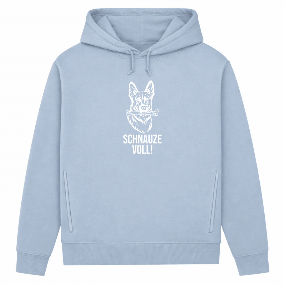 Schnauze Voll– Hoodie aus Bio-Baumwolle für Damen