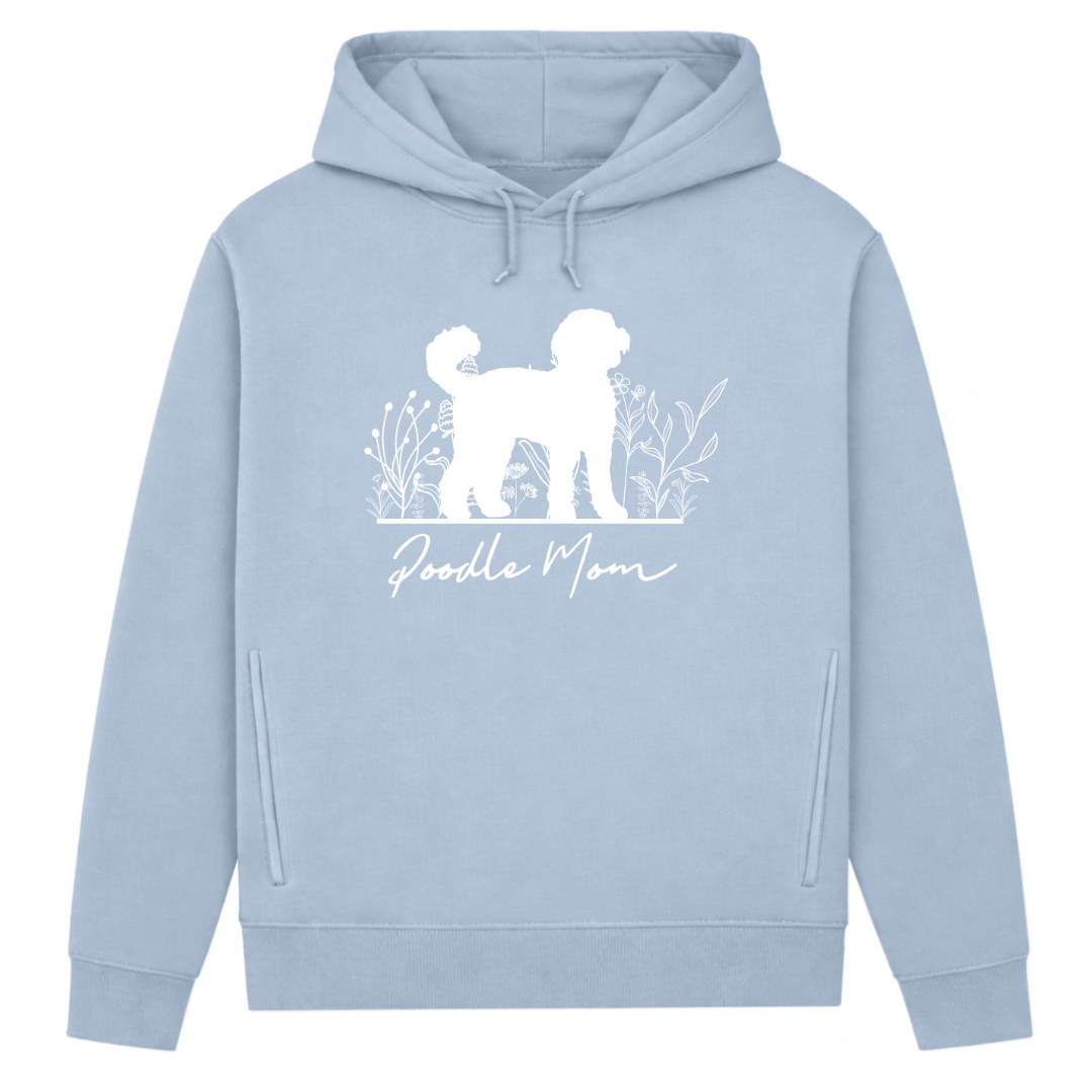 Pudel Mom– Hoodie aus Bio-Baumwolle für Damen