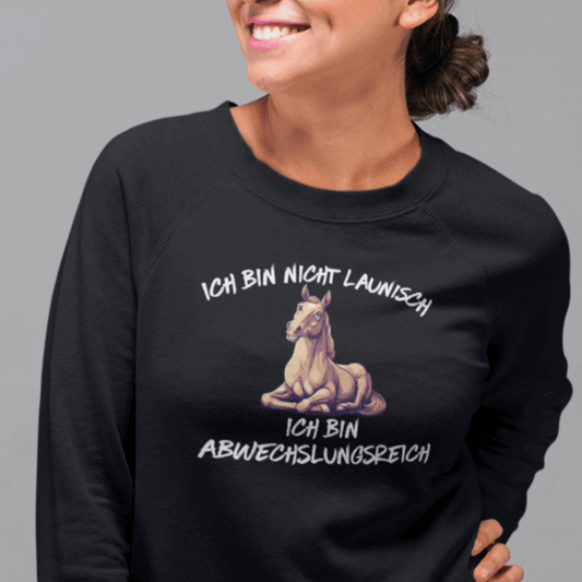 Abwechslungsreich - Bio-Sweatshirt für Damen