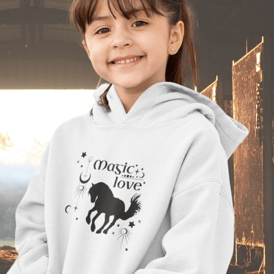 Magic Love - Bio-Hoodie für Kinder