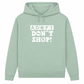 Adopt don't shop– Hoodie aus Bio-Baumwolle für Damen