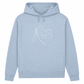 Wahre Liebe – Hoodie aus Bio-Baumwolle für Damen