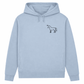 Eleganz mit Herz – Hoodie aus Bio-Baumwolle für Damen