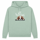 Hundemensch– Hoodie aus Bio-Baumwolle für Damen