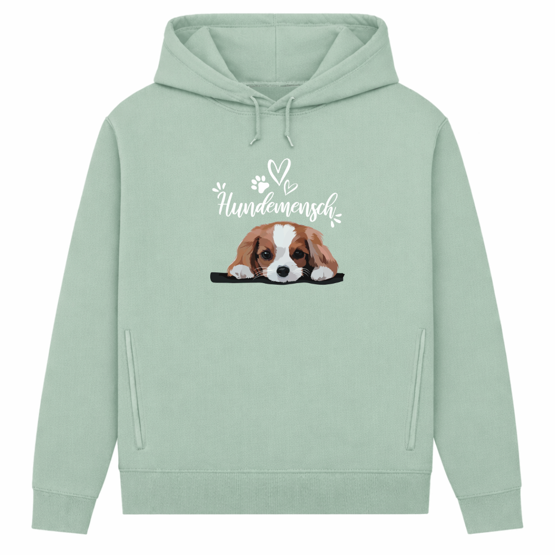 Hundemensch– Hoodie aus Bio-Baumwolle für Damen