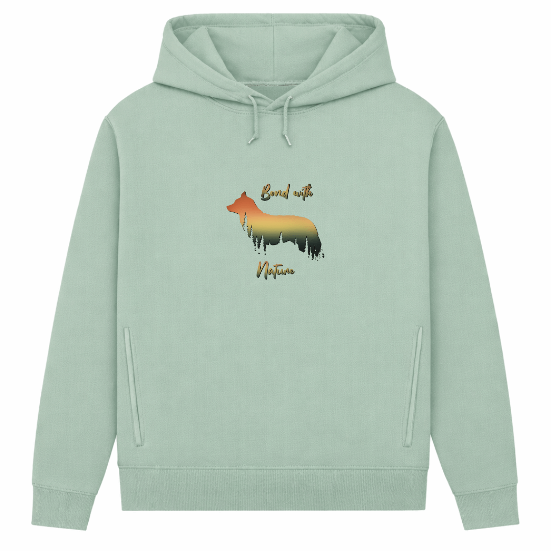 Bond With Nature– Hoodie aus Bio-Baumwolle für Damen
