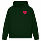 Pfötchen Im Herz– Hoodie aus Bio-Baumwolle für Damen