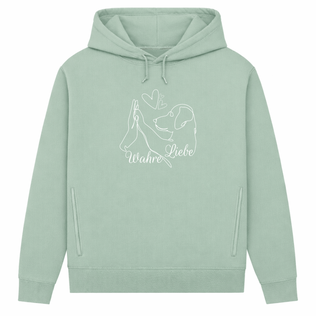 Meine Wahre Liebe– Hoodie aus Bio-Baumwolle für Damen