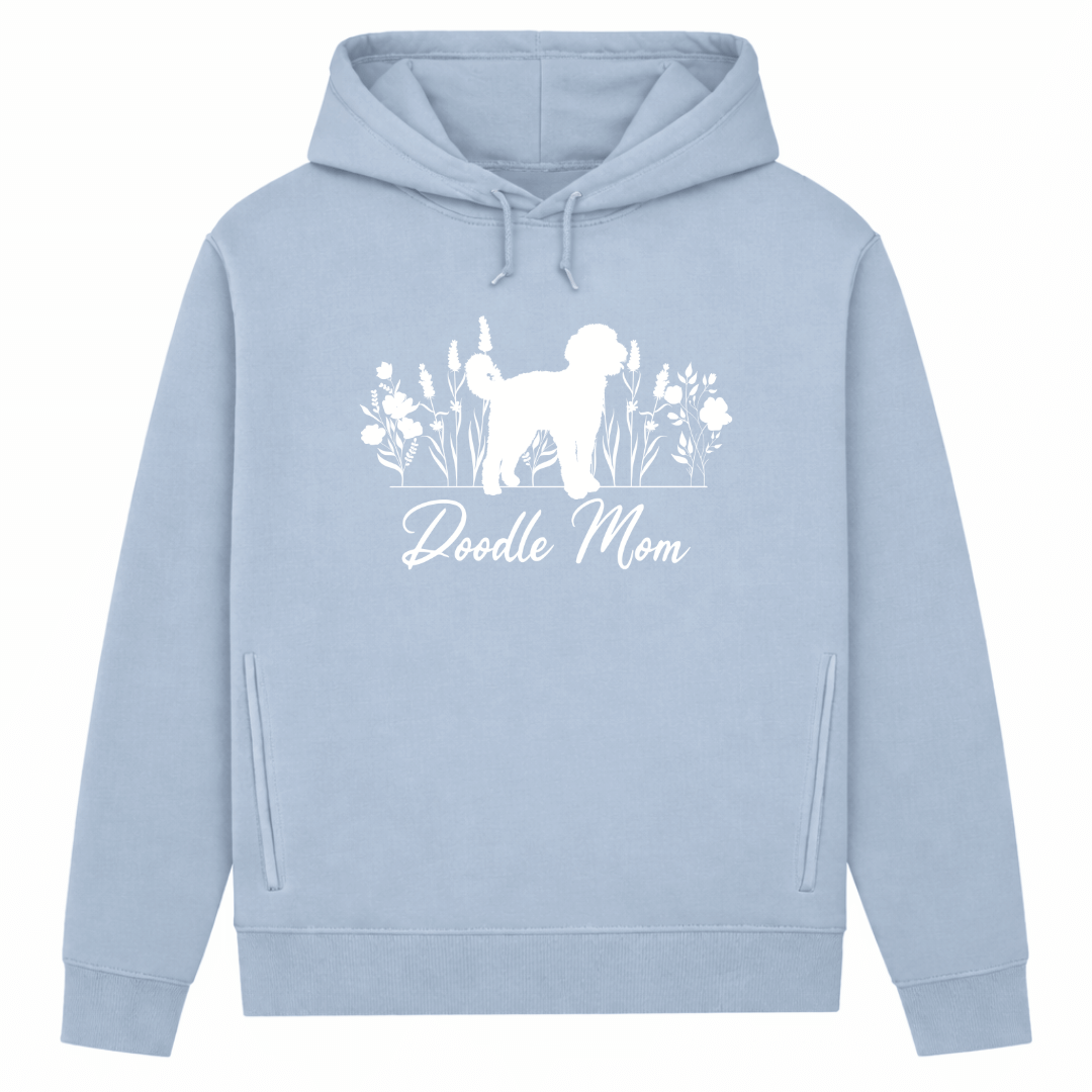 Doodle Mom – Hoodie aus Bio-Baumwolle für Damen