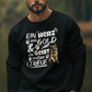 Herz aus Gold - Bio-Sweatshirt für Herren