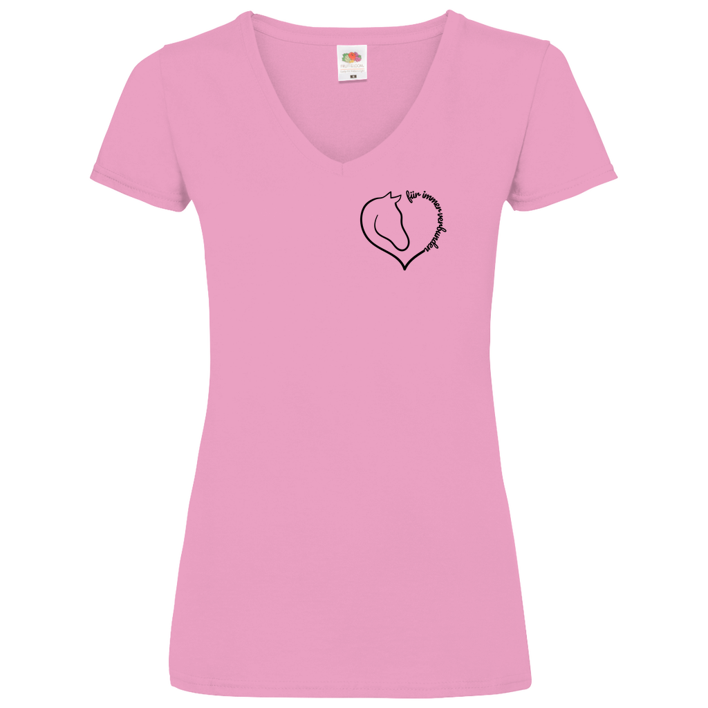 Verbunden - V-Shirt für Damen