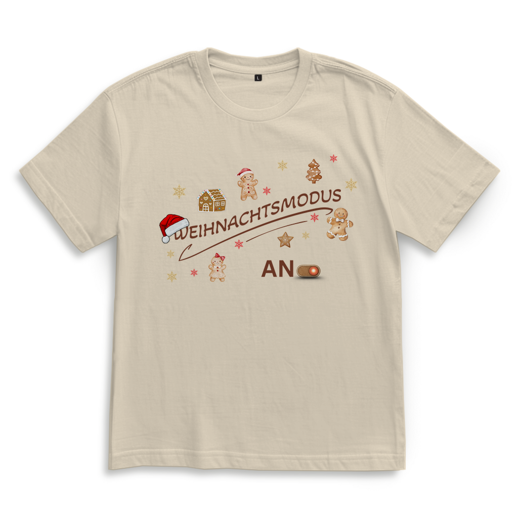 Weihnachtsmodus - Oversize T-Shirt Unisex