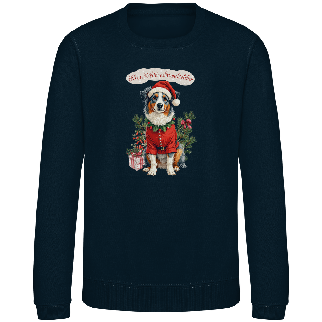 Weihnachtswichteln - Sweatshirt für Kinder