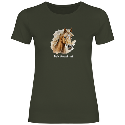 Freiheitsgefühl - T-Shirt für Damen- Dein Wunschtext