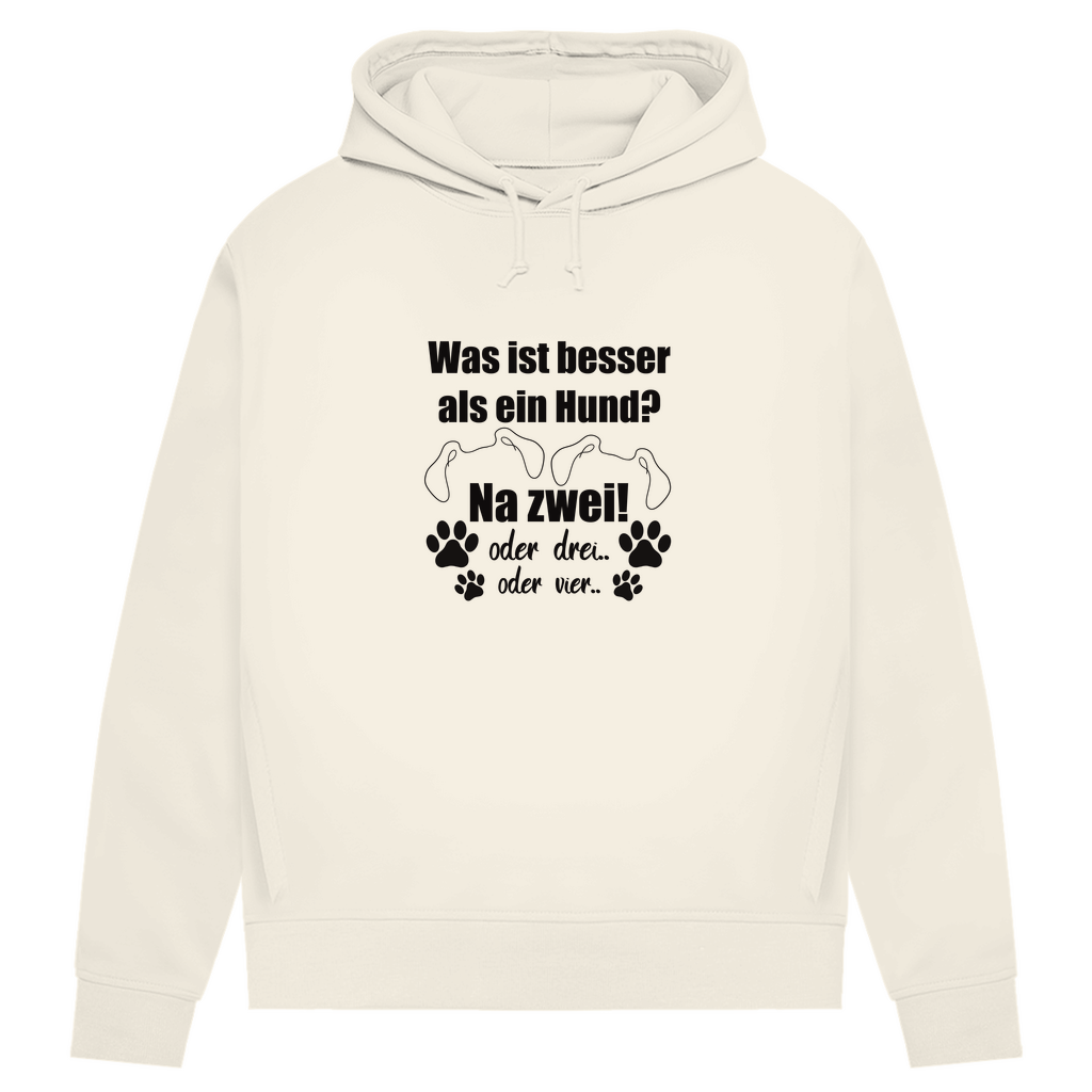 Je Mehr Desto Besser - Bio-Hoodie für Damen