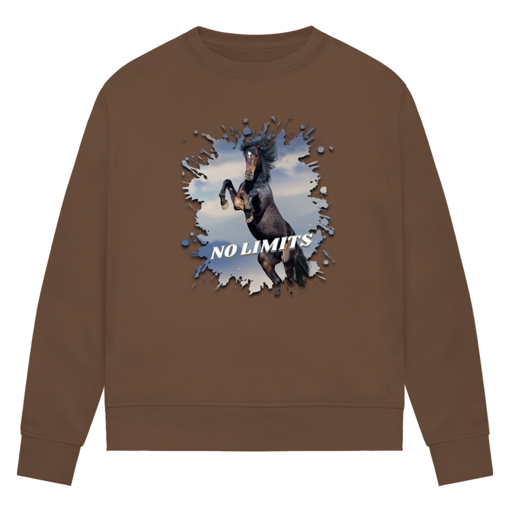 No Limits - Bio-Sweatshirt für Damen