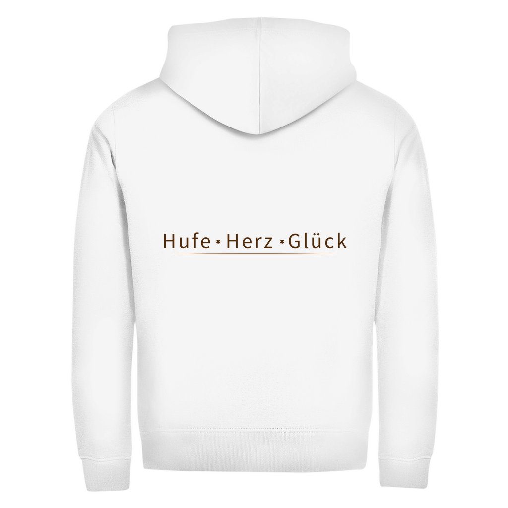 Reiterliebe- Zipper-Hoodie Unisex | Rückendruck