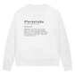 Pferdeliebe - Bio-Sweatshirt für Damen