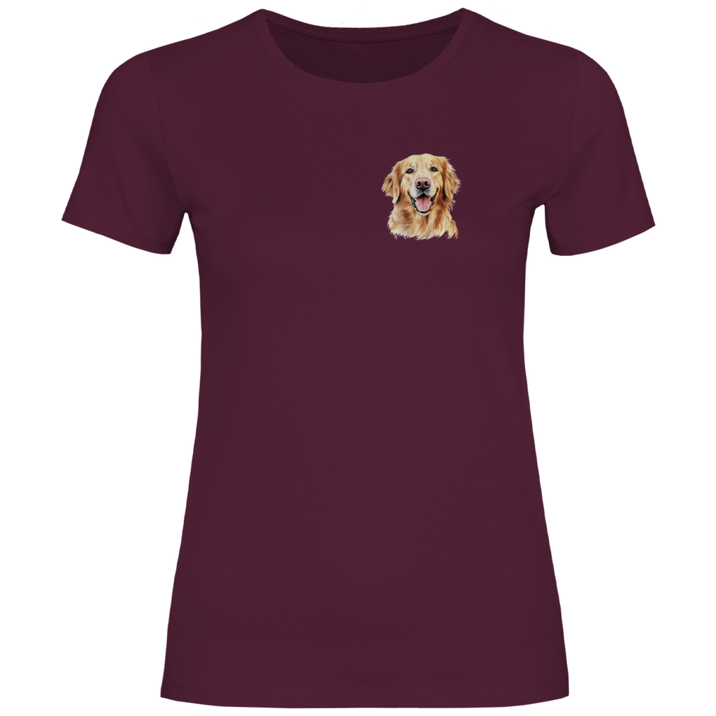 T-Shirt mit deinem Lieblingshund für Damen