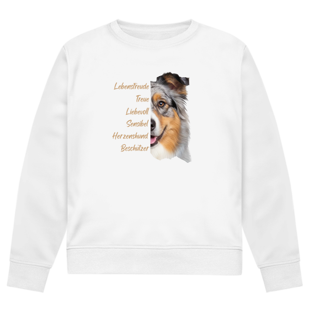 Australian Shepherd- Bio-Sweatshirt für Herren