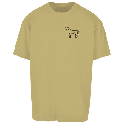 Eleganz mit Herz - Oversize T-Shirt-Unisex