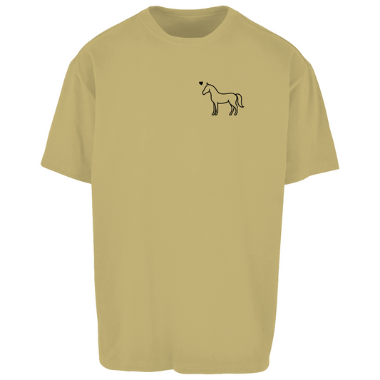Eleganz mit Herz - Oversize T-Shirt-Unisex