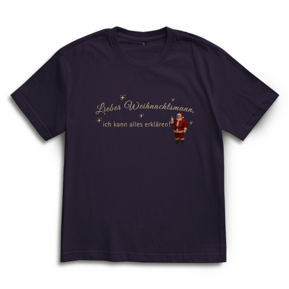 Lieber Weihnachtsmann - Oversize T-Shirt Unisex