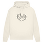 Herzensfreunde - Bio-Hoodie für Damen