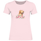 Flower Labrador - T-Shirt für Damen