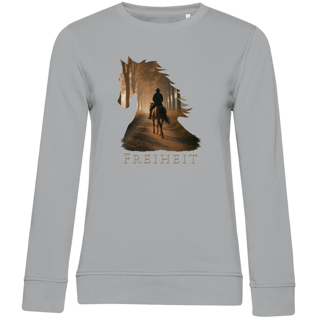 Freiheit - Bio-Sweatshirt für Damen