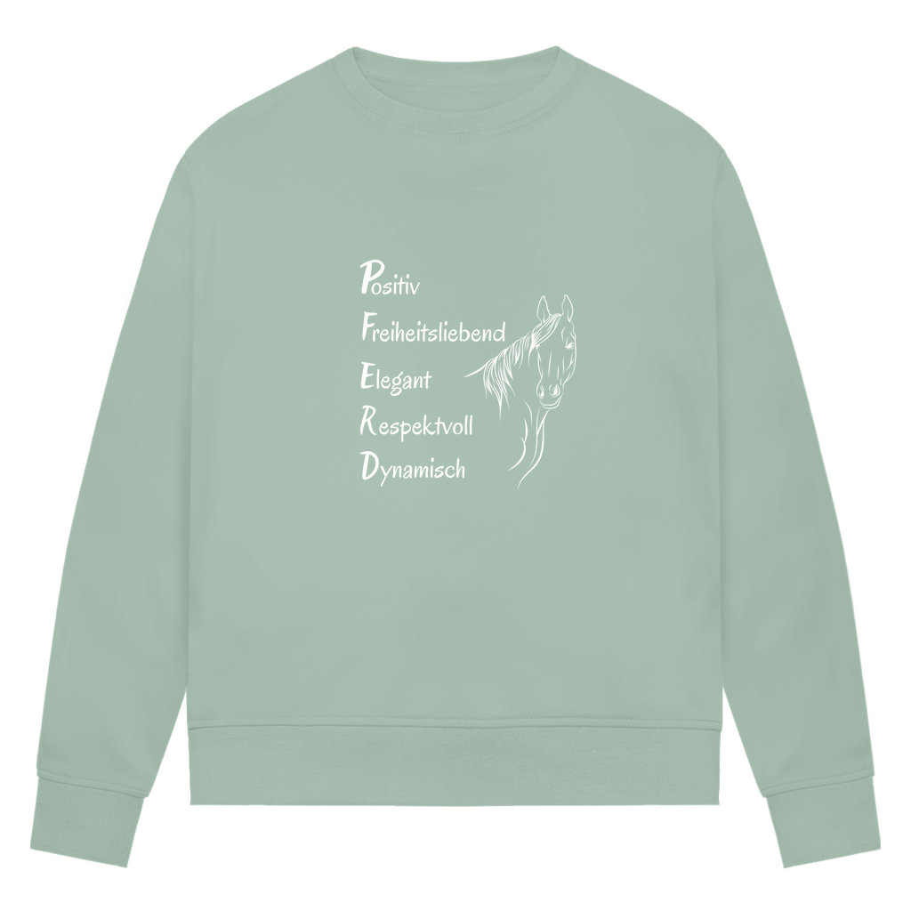 Seelenpferd - Bio-Sweatshirt für Damen