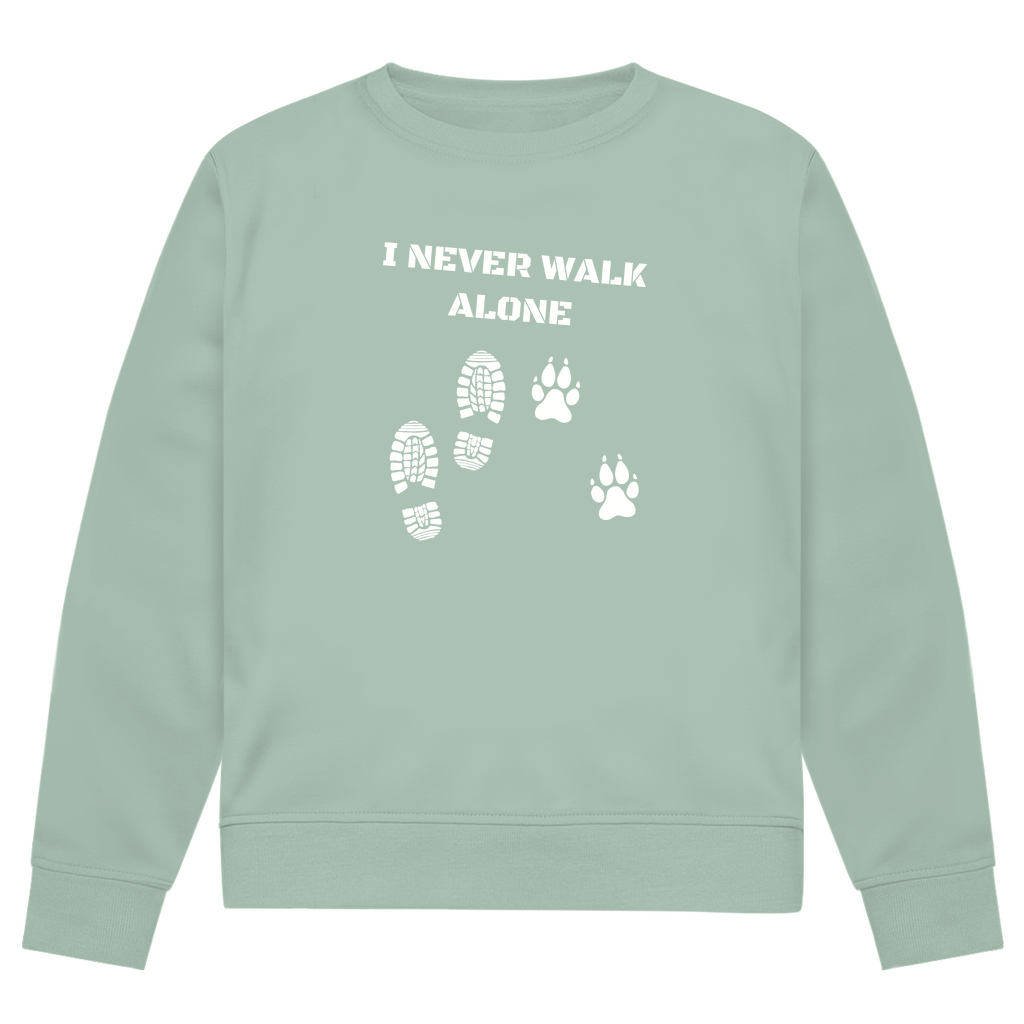 I Never Walk Alone - Bio-Sweatshirt für Herren