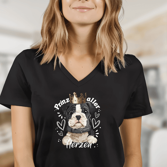 Prinz - V-Shirt für Damen