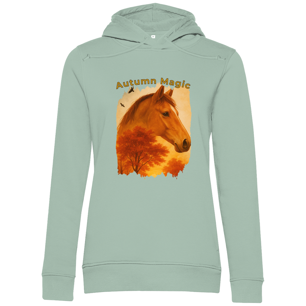 Herbstträume - Bio-Hoodie für Damen
