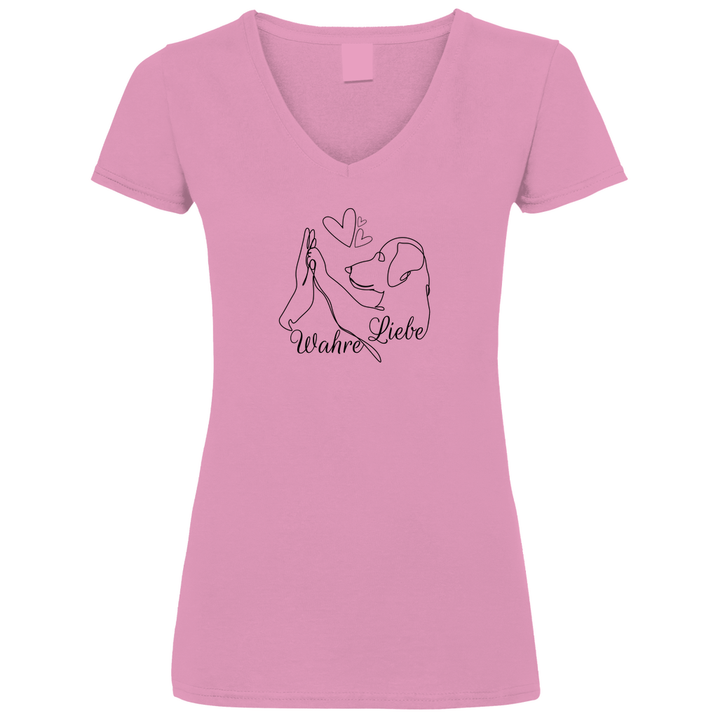 Meine Wahre Liebe - V-Shirt für Damen