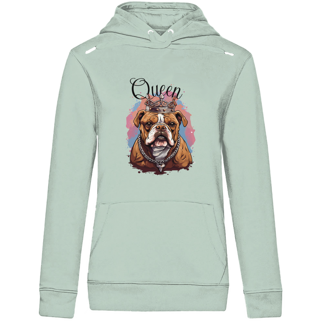 Queen - Bio-Hoodie für Damen