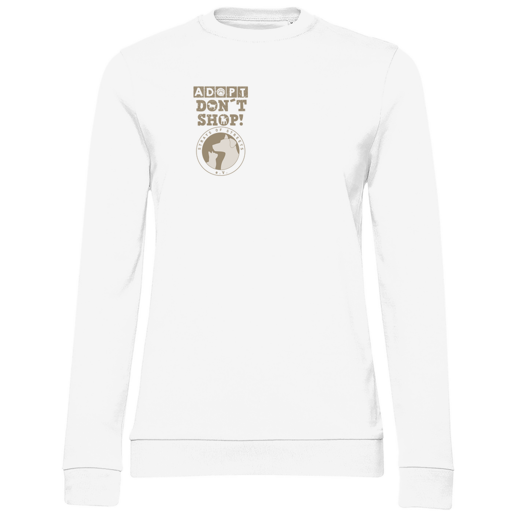 Strays of Streets Adopt Don´t Shop - Sweatshirt für Damen