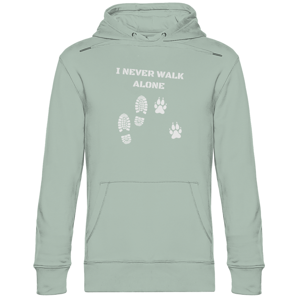 I Never Walk Alone - Bio-Hoodie für Herren