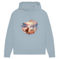 Liebe zu Pferden - Bio-Hoodie für Damen