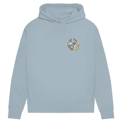 Leidenschaft für Pferde - Bio-Hoodie für Damen