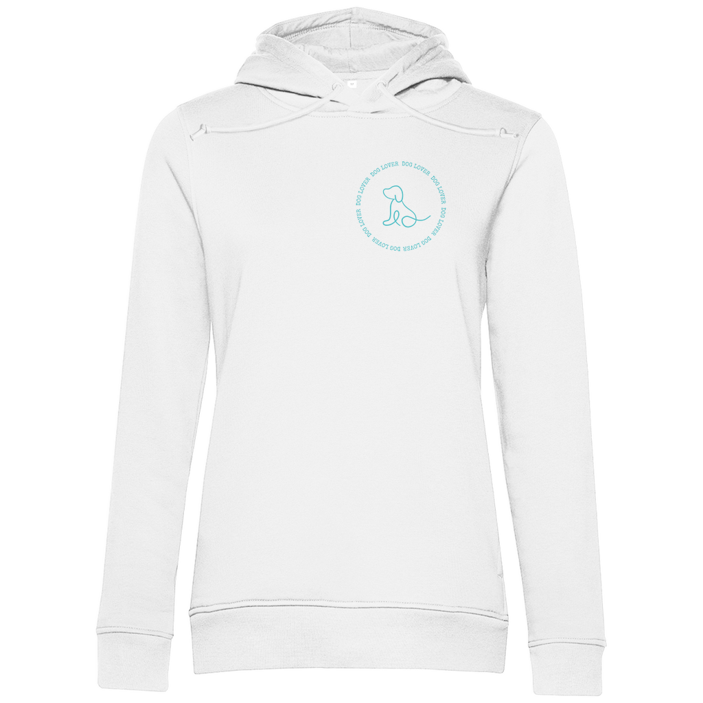 Dog Lover - Bio-Hoodie für Damen