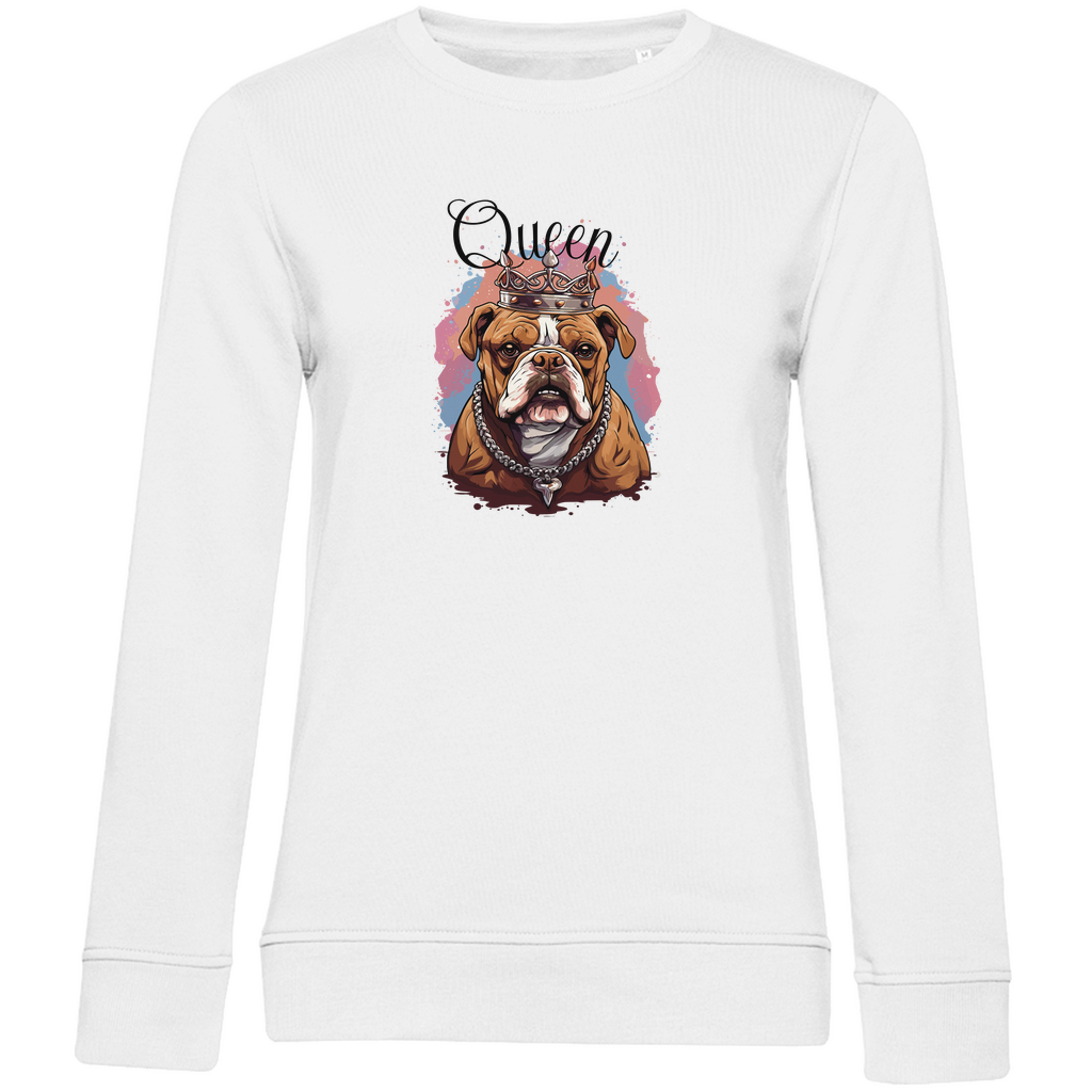 Queen - Bio-Sweatshirt für Damen