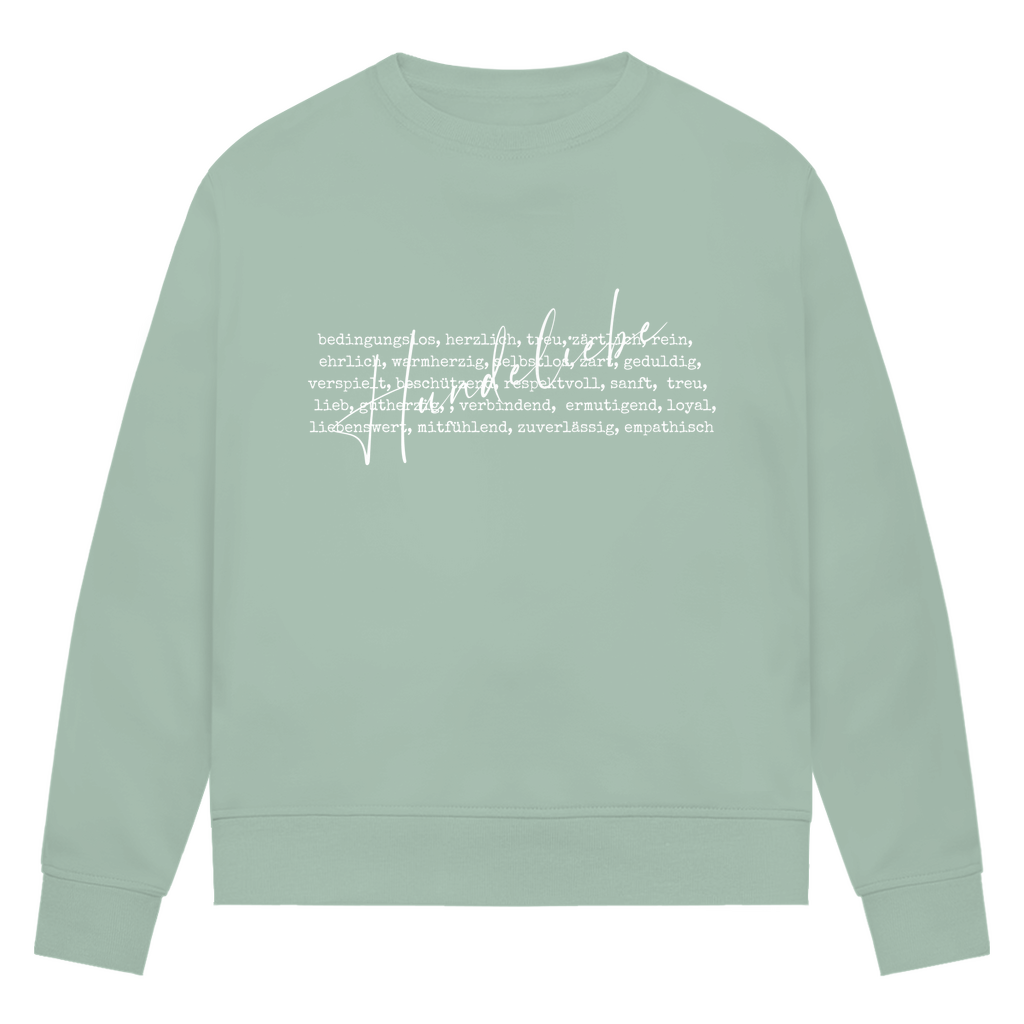 Hunde Liebe ist... - Bio-Sweatshirt für Damen