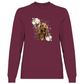 Flower Cocker Spaniel - Sweatshirt für Damen