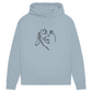 Wahre Liebe Stehohren - Bio-Hoodie für Damen