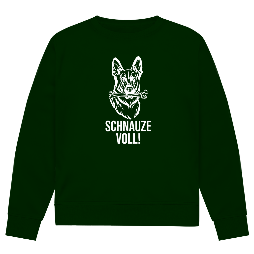 Schnauze Voll - Bio - Sweatshirt für Herren