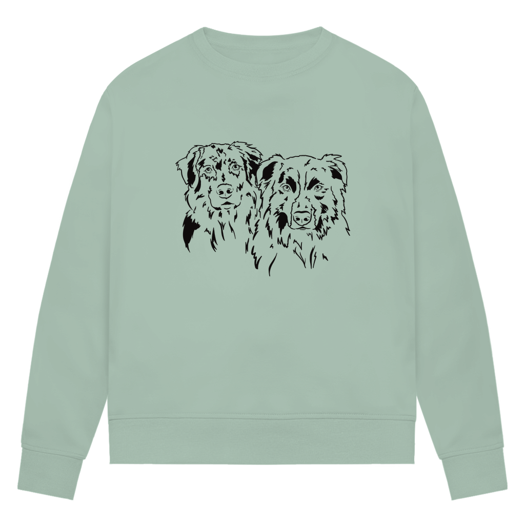 Aussie Love - Bio Sweatshirt für Damen
